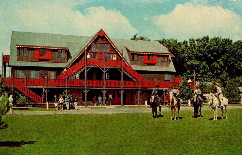 Sojourn Lakeside Resort (Gay El Rancho Ranch, El Rancho Stevens Ranch) - Vintage Postcard